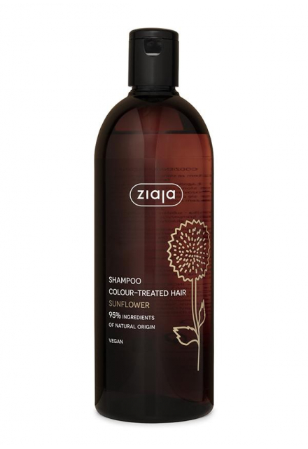 Shampoo mit Sonnenblumenextrakt für coloriertes Haar