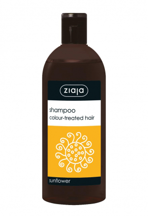 Shampoo mit Sonnenblumenextrakt für coloriertes Haar