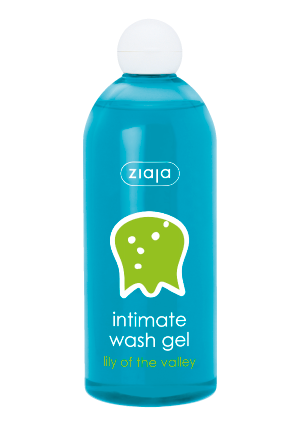 Intimpflege-Gel mit dem Duft von Maiglöckchen
